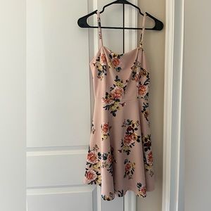 Floral spring dress